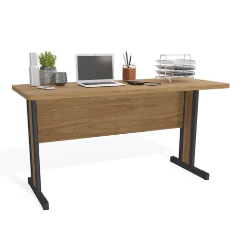 Mesa para Escritório 1,50m Diretor com Pés Metálicos 1150 Versátil Kappesberg - Itapuã