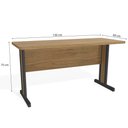 Ver imagem 2 de Mesa para Escritório 1,50m Diretor com Pés Metálicos 1150 Versátil Kappesberg - Itapuã