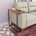 Ver imagem 1 de Mesa Lateral Kappesberg Crome Industrial