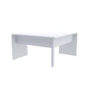 Ver imagem 4 de Mesa em L para Escritório 125x125 Pandin P25 - Branco