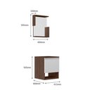 Ver imagem 4 de CONJUNTO GABINETE ARMARIO PARA BANHEIRO SUECIA