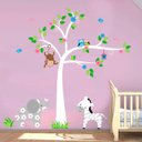 Ver imagem 1 de Adesivo de Parede Safári Baby Colorido-Medio 58x54cm