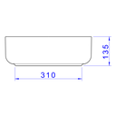 Ver imagem 7 de Cuba de Apoio Redonda 40cm Slim para Banheiro - Deca Branco Brilhante L.12040.17