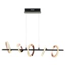 Ver imagem 3 de Lustre Pendente 85x84,5x84,5cm Ginga BB011 Bella Iluminação