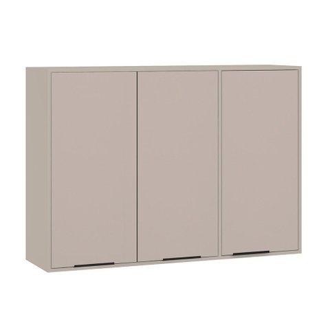 Armário Aéreo 120cm 3 Portas Stylo Luciane Móveis