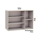 Ver imagem 2 de Armário Aéreo 120cm 3 Portas Stylo Luciane Móveis