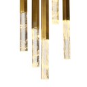 Ver imagem 6 de Pendente Vita Transparente 28cm 51cm 5x4w 3000k 1000lm Bella Iluminação