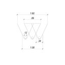 Ver imagem 3 de Pendente Bivolt Oscar Bella Iluminação