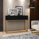 Ver imagem 1 de Aparador Buffet Estilo Industrial 2 Gavetas com