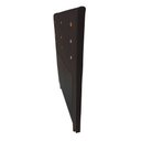 Ver imagem 2 de Cabeceira Cama Box Solteiro Roma 90cm Veludo Marrom - Abmaza