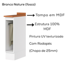 Ver imagem 6 de Bancada e Balcao Gourmet 146cm Ce818 Americana Branco Nature Henn