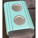 Ver imagem 3 de Kit 2 Esteiras Braço de Sofá Azul Bebe Porta Copo