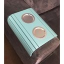 Ver imagem 2 de Kit 2 Esteiras Braço de Sofá Azul Bebe Porta Copo