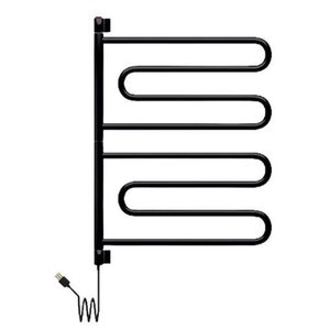 Toalheiro Termico Nobile Preto 220v