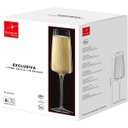 Ver imagem 2 de Jogo 6 Taças Champanhe Bormioli Rocco Exclusiva Cristal 250ml 22x5x5cm Transparente