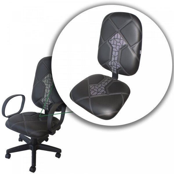 Cadeira Gamer Spectro Braço Corsa Modelo Presidente Ecoflex - 8