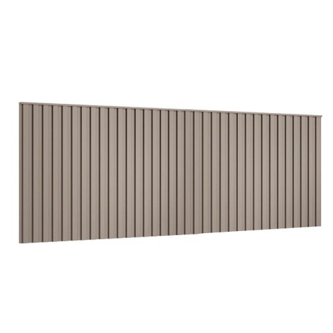 Cabeceira Ripada para Cama Queen 320cm 100% Mdf Cor:grigio