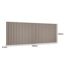 Ver imagem 2 de Cabeceira Ripada para Cama Queen 320cm 100% Mdf Cor:grigio