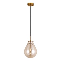 Pendente 21.5x29.5cm 1xE14 40W Caju Bella Iluminação - 1