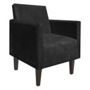 Ver imagem 1 de Poltrona Jade Preto Slk Decor