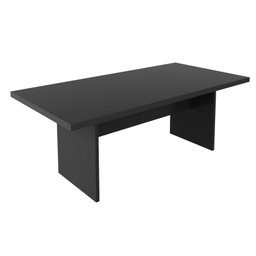 Mesa para Escritório de Reunião 2,00x1,00m Vcor Preto Me4119 Tecno Mobili - 3