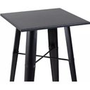Ver imagem 5 de Mesa Bistro Alta de Bar Café Tolix - 60 X 60 Cm Preta