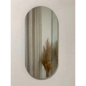 Espelho Oval Exclusivo para Banheiro Lavabo Quarto 50x30