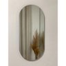 Espelho Oval Exclusivo para Banheiro Lavabo Quarto 50x30 - 1