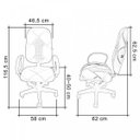 Ver imagem 4 de Cadeira Gamer Spectro Braço Corsa Modelo Presidente Ecoflex