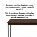 Ver imagem 3 de Escrivaninha de Escritório Roma Plus:Malbec