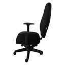 Ver imagem 6 de Cadeira Escritório Presidente Giratória Braço Regulável Carenada