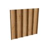 Painel Ubá Frejó Poliestireno 280cmx10cmx1,6cm - Santa Luzia:freijó - 3