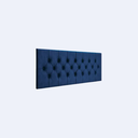 Ver imagem 1 de Cabeceira Cama Casal Queen Box Estofada 1,60 Capitonê:azul
