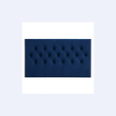 Ver imagem 3 de Cabeceira Cama Casal Queen Box Estofada 1,60 Capitonê:azul