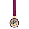 Estetoscópio 3m Littmann Classic Ii Neonatal 2157 Framboesa com Rainbow e Conector Dourado - 3