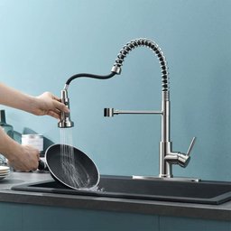 Torneira Gourmet Monocomando Cozinha 50cm Misturador Quente e Frio - 8