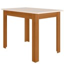 Ver imagem 1 de Mesa de Jantar Retangular 108cm sem Cadeiras 4 Lugares Bellagio Poliman Móveis