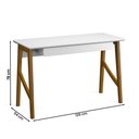 Ver imagem 4 de Escrivaninha Taurus Quarto Escritório 1 Gaveta