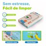 Tapete Tatame Infantil Emborrachado Dobrável Dupla Face Atividade Grande 2x1,5m Girafinha/números - 5
