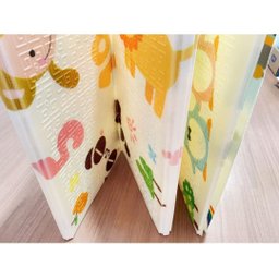 Tapete Tatame Infantil Emborrachado Dobrável Dupla Face Atividade Grande 2x1,5m Girafinha/números - 7