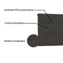 Ver imagem 3 de Painel de Cama 160cm Sonhare Suede - Lucadi Home