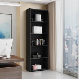 Estante para livros Suíça Preto Brienza - 1