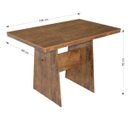 Ver imagem 3 de Conjunto Sala de Jantar Mesa Retangular Destak com 4 Cadeiras Elane Móveis São Carlos