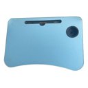 Ver imagem 3 de Mesinha Portátil P/ Notebook Dobrável de Cama com Porta Copo:azul