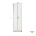 Ver imagem 2 de Guarda Roupa de Solteiro 2 Portas 55cm Ditália