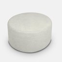 Ver imagem 2 de Puff Mezza Central Redondo Decorativo para Sala Orgânico Confortável e Reforçado Bouclé
