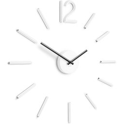 BLINK - RELÓGIO DE PAREDE MINIMALISTA BRANCO - 1