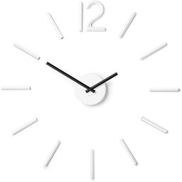 BLINK - RELÓGIO DE PAREDE MINIMALISTA BRANCO - 2