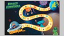 Ver imagem 2 de Tapete Quarto Infantil com Desenhos 45x95cm Aliens