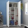 Armário Multiuso 2 Portas 100% Mdf 1293 Branco - Foscarini - 1